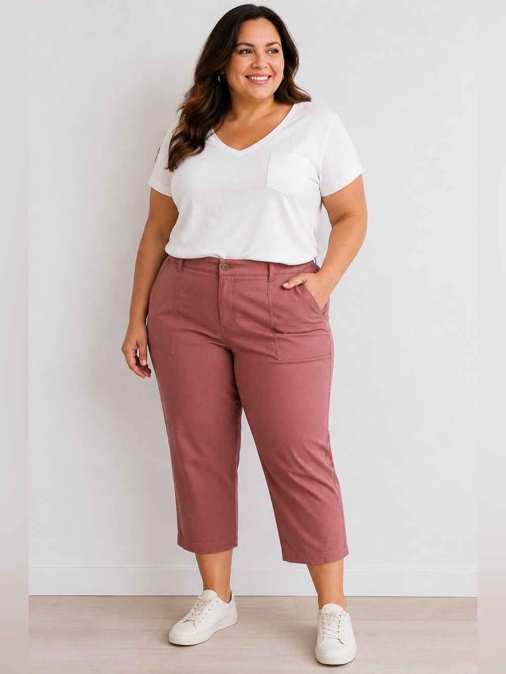 NEW Stitch Fix Market & Spruce Casual Chino Pant Terracotta 20W Workwear Casual